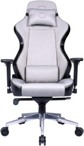 Cooler Master Calibre X1C 游戏椅适用于电脑游戏、办公室和赛车风格游戏玩家
