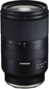 索尼 A7III 最佳全能镜头：Tamron 28-75mm F 2.8