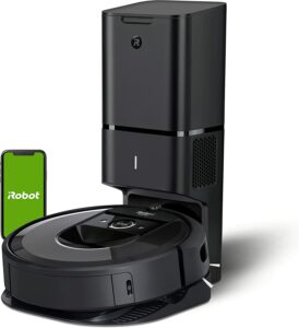 清理宠物毛发的最佳吸尘器 ：iRobot Roomba i7+ Robot Vacuum