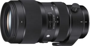 最佳远摄变焦镜头：Sigma 50-100mm f 1.8 Art DC HSM 变焦镜头，适用于佳能 EF 卡口