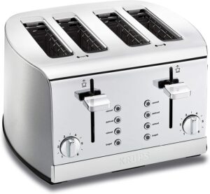 最佳 4 片烤面包机：KRUPS KH734D Breakfast Toaster